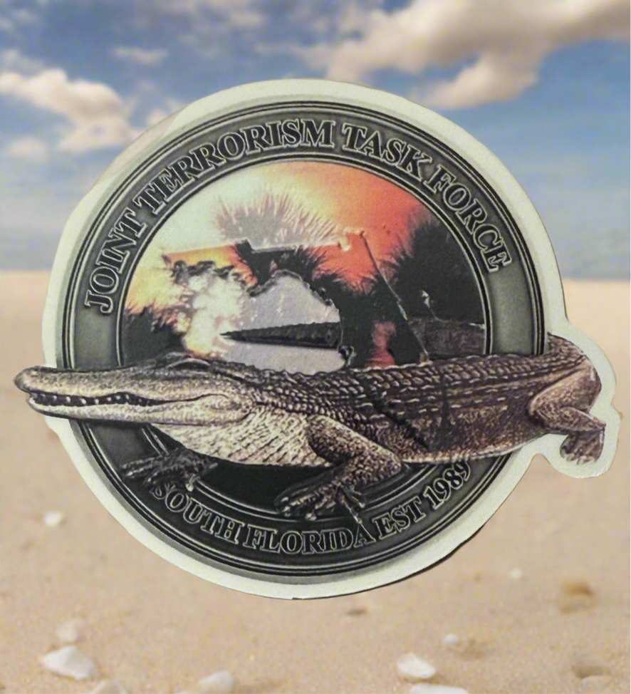 FBI Miami Joint Terrorism Task Force 3” sticker