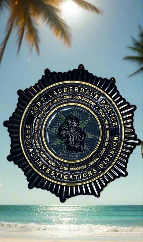 Fort Lauderdale Police Department SID coin
